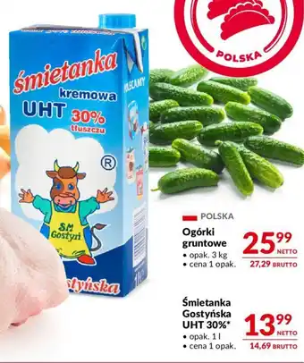 Makro Śmietanka Gostyńska UHT 30% 1 l oferta