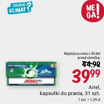 Rossmann Ariel, kapsułki do prania, 31 szt. oferta