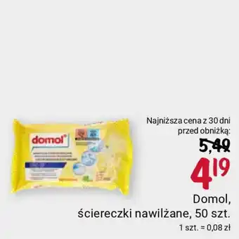 Rossmann Domol, ściereczki nawilżane, 50 szt. oferta