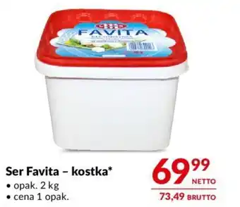 Makro Ser Favita - kostka 2 kg oferta
