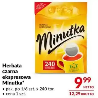 Makro Herbata czarna ekspresowa Minutka oferta