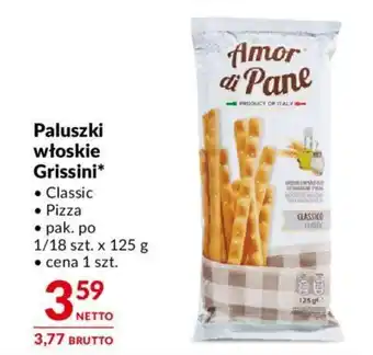 Makro Paluszki włoskie Grissini oferta