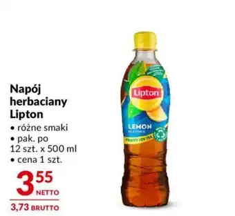 Makro Napój herbaciany Lipton 500 ml oferta