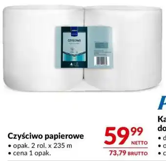 Makro Czyściwo papierowe oferta