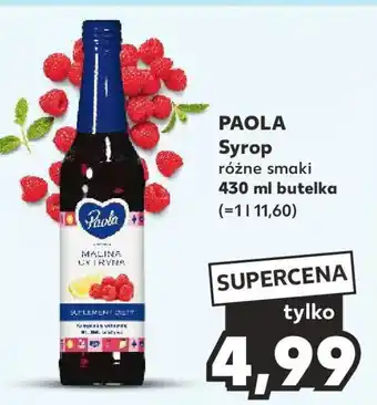 Kaufland PAOLA Syrop 430ml oferta