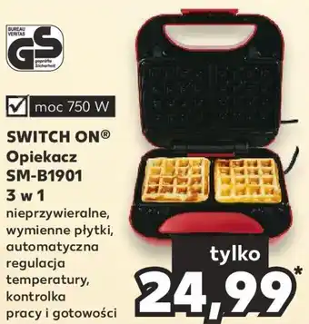 Kaufland SWITCH ON Opiekacz SM-B1901 3w1 oferta