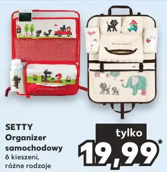 Kaufland SETTY Organizer samochodowy oferta
