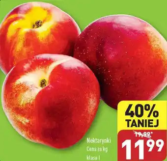 ALDI Nektarynki 1kg oferta