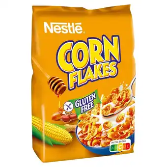 Społem Nestlé Corn Flakes Chrupiące płatki kukurydziane miód i orzeszki 250 g oferta