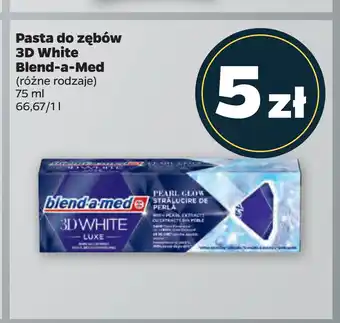 Netto Pasta do zębów 3D White Blend-a-Med oferta