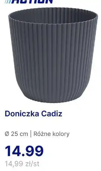 Action Doniczka Cadiz oferta