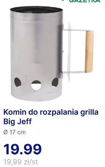 Action Komin do rozpalania grilla Big Jeff oferta