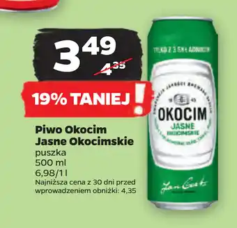 Netto Piwo Okocim Jasne Okocimskie oferta