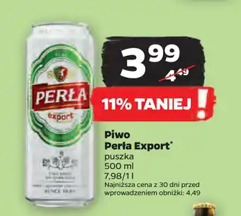 Netto Piwo Perła Export oferta