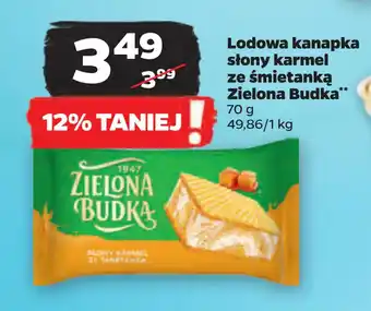Netto Lodowa kanapka słony karmel ze śmietanką Zielona Budka oferta
