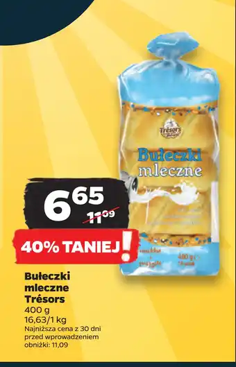 Netto Bułeczki mleczne Trésors oferta