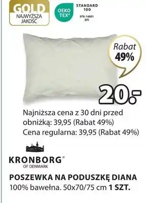 JYSK Poszewka na poduszkę Kronborg oferta