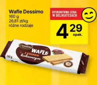 Delikatesy Centrum Wafle Dessimo oferta