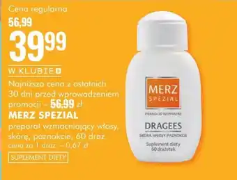 SuperPharm Suplement diety Merz Spezial oferta