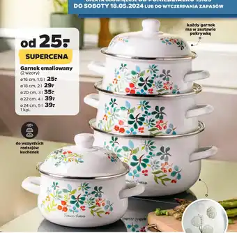 Netto Garnek emaliowany 1,5l oferta