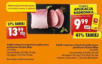 Biedronka Schab Kraina Mięs oferta