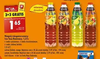 Biedronka Ice tea Remsey oferta