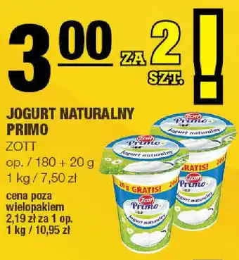 Spar JOGURT NATURALNY PRIMO oferta