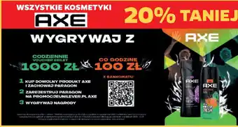 Netto WSZYSTKIE KOSMETYKI AXE oferta