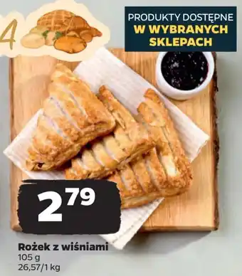 Netto Rożek z wiśniami 105 g oferta