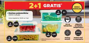 Netto Zestaw pojemników oferta