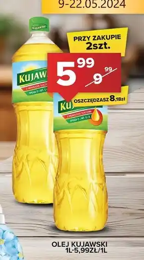 Spiżarnia Smakosza Kujawski Olej rzepakowy z pierwszego tłoczenia 1 l oferta