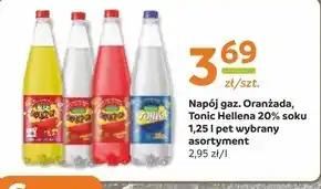 Gama Oranżada Hellena Oranżada Czerwona 1,25 l oferta