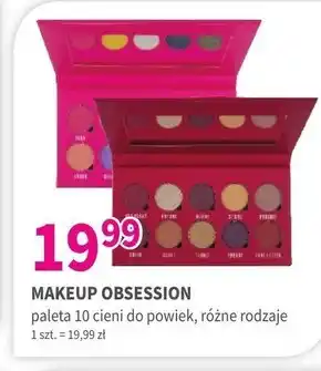 Drogerie Polskie Paleta cieni do powiek Makeup obssesion oferta