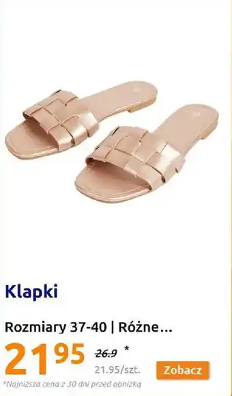Action Klapki oferta