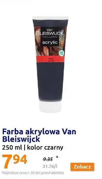 Action Farba akrylowa Van Bleiswijck 250 ml oferta