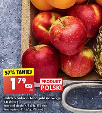 Biedronka Jabłko polskie Jonagold 1kg oferta
