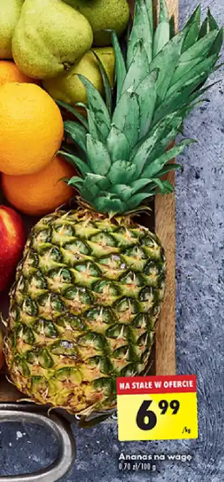 Biedronka Ananas 1kg oferta