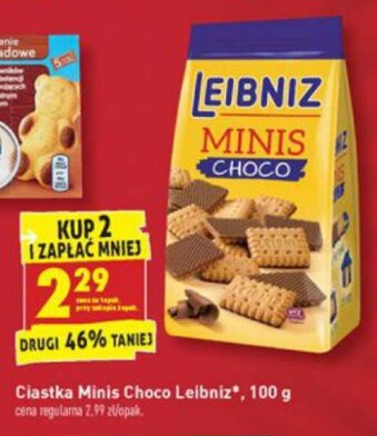 Biedronka Ciastka Minis Choco Leibniz 100g oferta