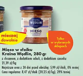 Biedronka Mięso w słoiku Kraina Wędlin 280 g oferta