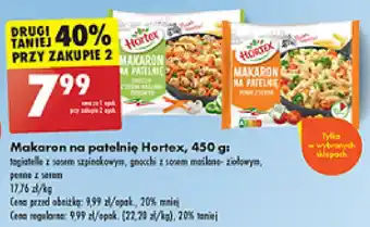 Biedronka Makaron na patelnię Hortex 450 g oferta