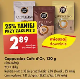Biedronka Cappuccino Cafe d'Or 130 g oferta