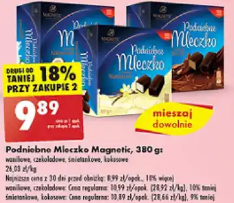 Biedronka Podniebne Mleczko Magnetic 380 g oferta