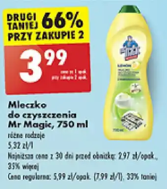 Biedronka Mleczko do czyszczenia Mr Magic 750 ml oferta