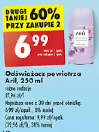 Biedronka Odświeżacz powietrza Aril 250 ml oferta