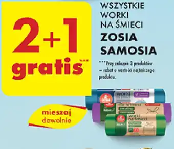Biedronka WSZYSTKIE WORKI NA ŚMIECI ZOSIA SAMOSIA oferta