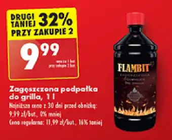 Biedronka Zagęszczona podpałka do grilla 1l oferta