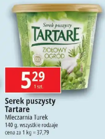E.Leclerc Serek puszysty Tartare Mleczarnia Turek 140g oferta