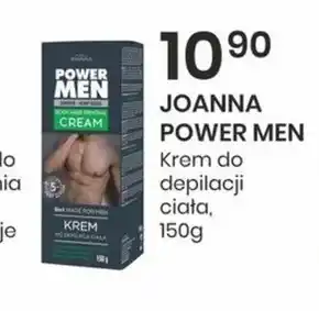 Sekret Urody Joanna Power Men Krem do depilacji ciała 150 g oferta