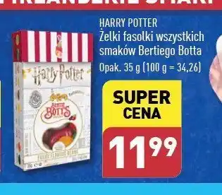 ALDI Żelki fasolki harry potter bertie bott's JELLY BELLY oferta