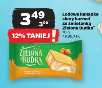 Netto Kanapka lodowa słony karmel Zielona budka oferta